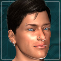 M4 Facial Piercings - click to download -