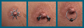 Nipple piercings for M4 - click to download -